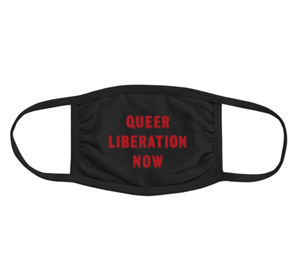 "Queer Liberation Now" Mask